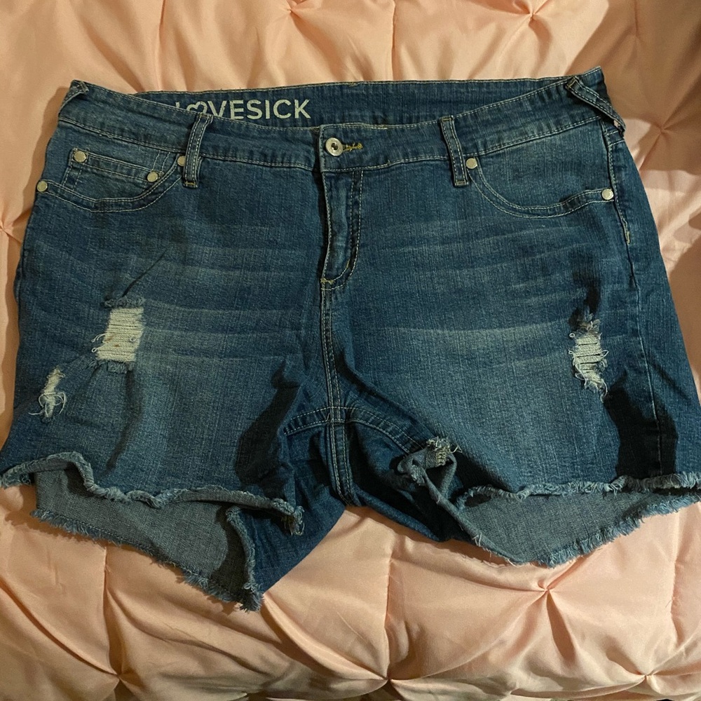 jean shorts
